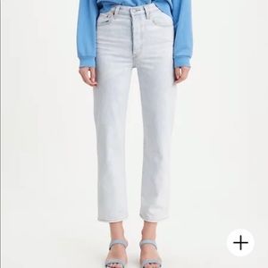 Levi’s ribcage straight jeans